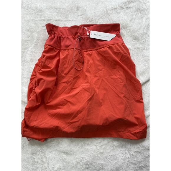 Travis Mathew Dune Grass Golf Skort Women's X-SMALL Tennis Pickleball Coral Red - Picture 1 of 14